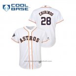 Maglia Baseball Bambino Houston Astros Robinson Chirinos 2019 World Series Bound Cool Base Bianco