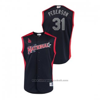 Maglia Baseball Bambino Los Angeles Dodgers 2019 All Star Player National League Joc Pederson Blu