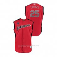 Maglia Baseball Bambino New York Yankees 2019 All Star Player American League Gleyber Torres Rosso