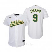 Maglia Baseball Bambino Oakland Athletics Reggie Jackson Replica Primera Bianco