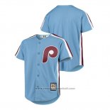 Maglia Baseball Bambino Philadelphia Phillies Cooperstown Collection Cool Base Blu