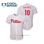 Maglia Baseball Bambino Philadelphia Phillies J.t. Realmuto Cool Base Home Bianco