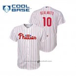 Maglia Baseball Bambino Philadelphia Phillies J.t. Realmuto Cool Base Home Bianco