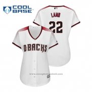 Maglia Baseball Donna Arizona Diamondbacks Jake Lamb Cool Base Home Bianco