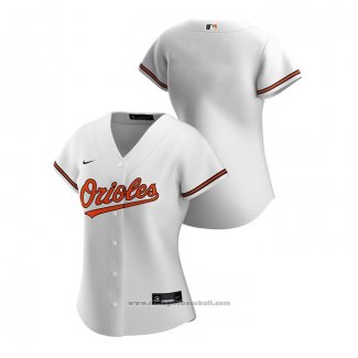 Maglia Baseball Donna Baltimore Orioles Replica 2020 Home Bianco