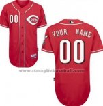 Maglia Baseball Donna Cincinnati Reds Personalizzate Rosso