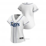 Maglia Baseball Donna Tampa Bay Rays Replica 2020 Home Bianco