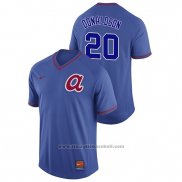 Maglia Baseball Uomo Atlanta Braves Josh Donaldson Cooperstown Collection Legend Blu