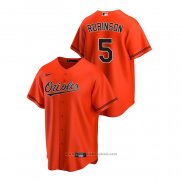 Maglia Baseball Uomo Baltimore Orioles Brooks Robinson Alternato Replica Arancione