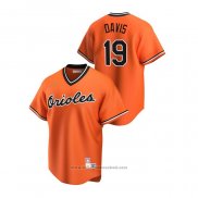 Maglia Baseball Uomo Baltimore Orioles Chris Davis Cooperstown Collection Alternato Arancione