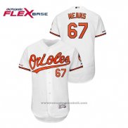 Maglia Baseball Uomo Baltimore Orioles John Means Flex Base Autentico Collezione Bianco