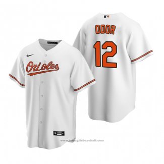 Maglia Baseball Uomo Baltimore Orioles Rougned Odor Replica Home Bianco