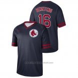 Maglia Baseball Uomo Boston Red Sox Andrew Benintendi Cooperstown Collection Legend Blu