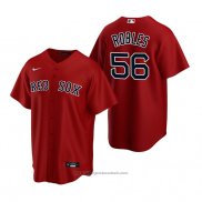 Maglia Baseball Uomo Boston Red Sox Hansel Robles Replica Alternato Rosso