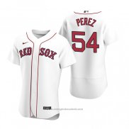 Maglia Baseball Uomo Boston Red Sox Martin Perez Autentico 2020 Primera Bianco