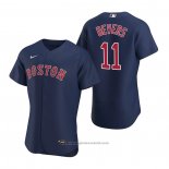 Maglia Baseball Uomo Boston Red Sox Rafael Devers Autentico Alternato 2020 Blu