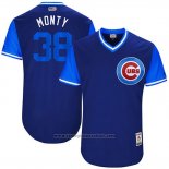 Maglia Baseball Uomo Chicago Cubs 2017 Little League World Series 38 Mike Montgomery