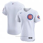 Maglia Baseball Uomo Chicago Cubs Home Elite Bianco