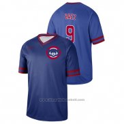 Maglia Baseball Uomo Chicago Cubs Javier Baez Cooperstown Collection Legend Blu