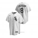 Maglia Baseball Uomo Chicago White Sox Bo Jackson Replica Home Bianco