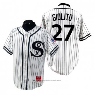Maglia Baseball Uomo Chicago White Sox Lucas Giolito 1990 Turn Back The Clock Bianco