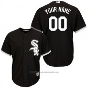 Maglia Baseball Uomo Chicago White Sox Personalizzate Nero