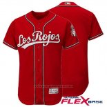 Maglia Baseball Uomo Cincinnati Reds Rosso Flex Base