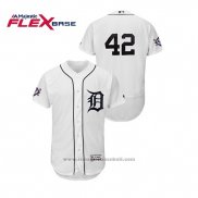 Maglia Baseball Uomo Detroit Tigers 2019 Jackie Robinson Day Flex Base Bianco