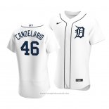 Maglia Baseball Uomo Detroit Tigers Jeimer Candelario Autentico Primera Bianco