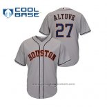 Maglia Baseball Uomo Houston Astros Jose Altuve Cool Base Road Grigio