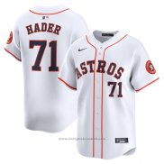 Maglia Baseball Uomo Houston Astros Josh Hader Home Limited Bianco