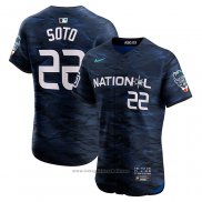 Maglia Baseball Uomo Juan Soto All Star 2023 Vapor Premier Elite Blu