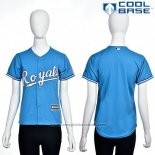 Maglia Baseball Uomo Kansas City Royals Blu Collection Cool Base