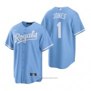 Maglia Baseball Uomo Kansas City Royals Jacoby Jones Replica Alternato Blu
