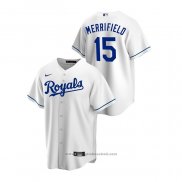 Maglia Baseball Uomo Kansas City Royals Whit Merrifield Replica Home Bianco
