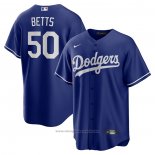 Maglia Baseball Uomo Los Angeles Dodgers Mookie Betts Alternato Replica Blu