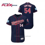 Maglia Baseball Uomo Minnesota Twins Ervin Santana 2019 Allenamento Primaverile Flex Base Blu