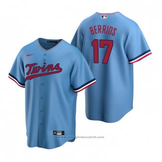 Maglia Baseball Uomo Minnesota Twins Jose Berrios Replica Alternato Blu