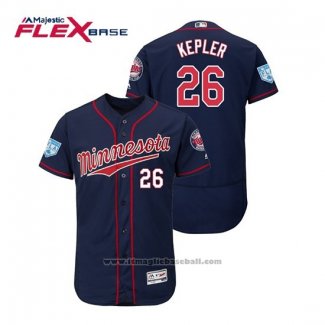 Maglia Baseball Uomo Minnesota Twins Max Kepler Flex Base Allenamento Primaverile 2019 Blu