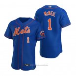 Maglia Baseball Uomo New York Mets Jeff Mcneil Autentico Alternato Blu