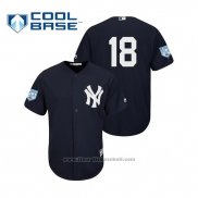 Maglia Baseball Uomo New York Yankees Didi Gregorius Cool Base Allenamento Primaverile 2019 Blu