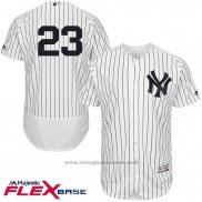 Maglia Baseball Uomo New York Yankees Don Mattingly Bianco Flex Base Autentico Collection