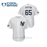 Maglia Baseball Uomo New York Yankees James Paxton 2019 Postseason Cool Base Bianco