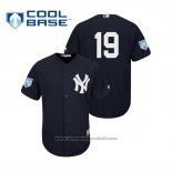 Maglia Baseball Uomo New York Yankees Masahiro Tanaka Cool Base Allenamento Primaverile 2019 Blu