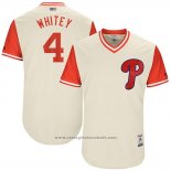 Maglia Baseball Uomo Philadelphia Phillies 2017 Little League World Series Andres Bianco Tan