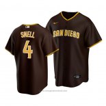 Maglia Baseball Uomo San Diego Padres Blake Snell 4 Replica Road Marrone