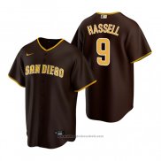 Maglia Baseball Uomo San Diego Padres Robert Hassell Replica 2020 Marrone