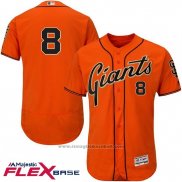 Maglia Baseball Uomo San Francisco Giants Hunter Pence Arancione Flex Base Autentico Collection