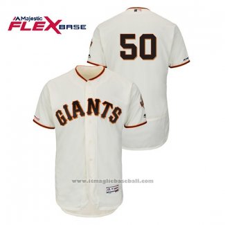 Maglia Baseball Uomo San Francisco Giants Ty Blach Autentico Flex Base Crema