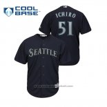 Maglia Baseball Uomo Seattle Mariners Ichiro Suzuki Cool Base Blu